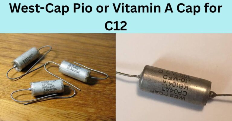 West-Cap Pio or Vitamin A Cap for C12