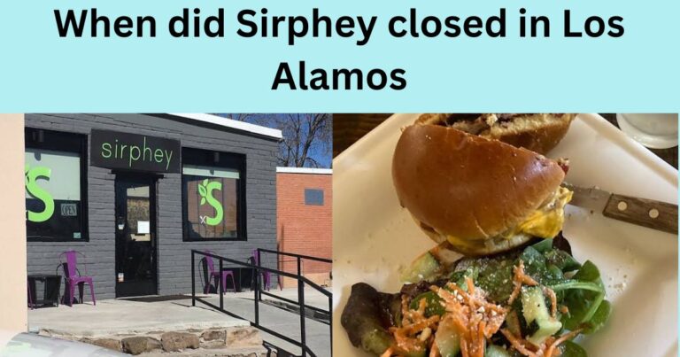 When did Sirphey closed in Los Alamos