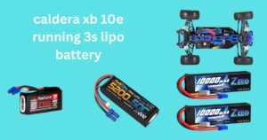 caldera xb 10e running 3s lipo battery